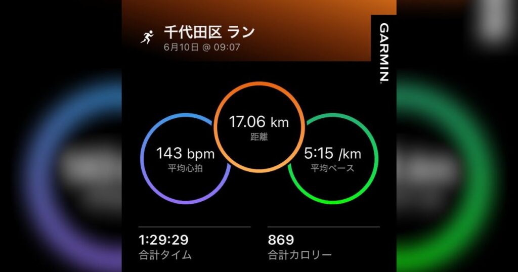 Garminデータ