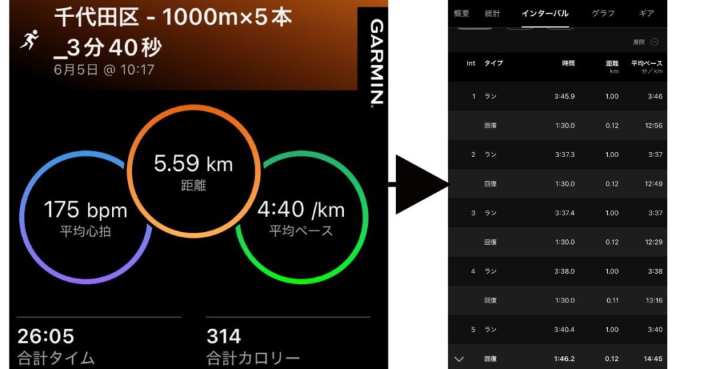 Garminデータ